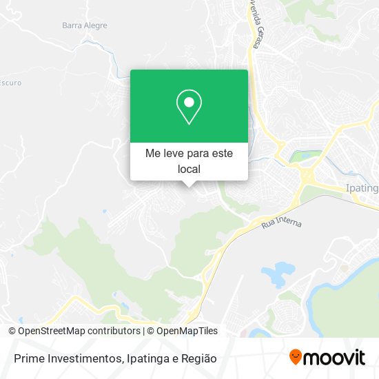 Prime Investimentos mapa