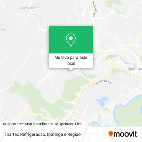 Ipartec Refrigeracao mapa