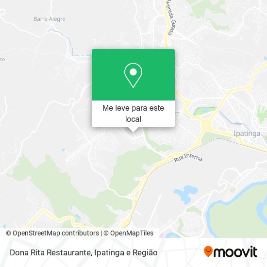 Dona Rita Restaurante mapa