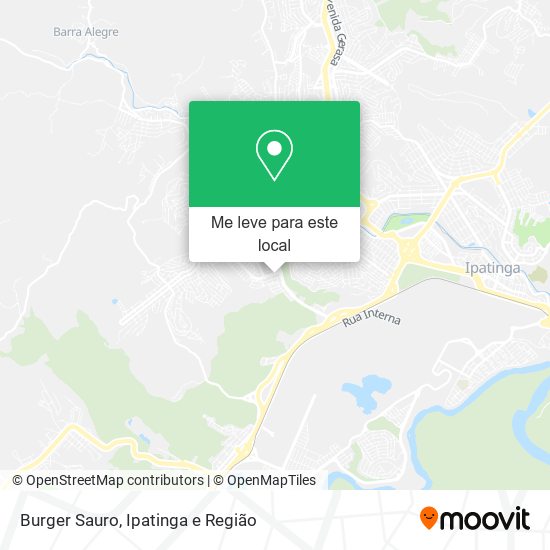 Burger Sauro mapa