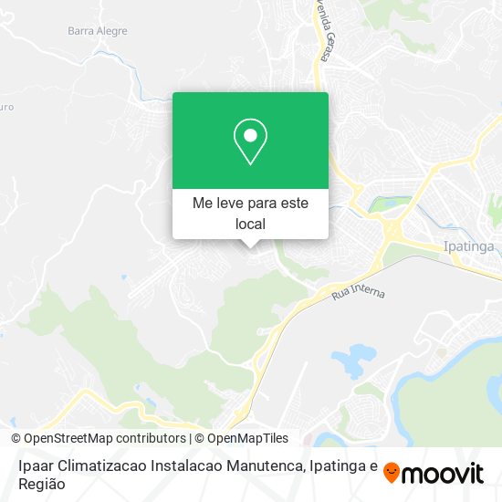 Ipaar Climatizacao Instalacao Manutenca mapa