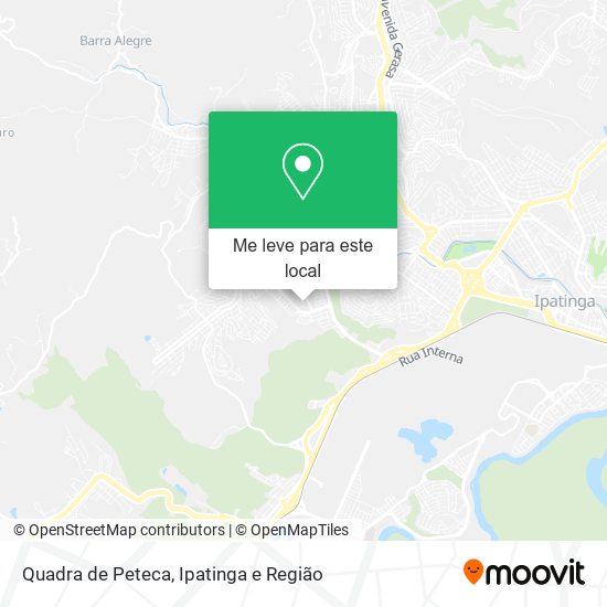 Quadra de Peteca mapa