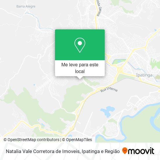 Natalia Vale Corretora de Imoveis mapa