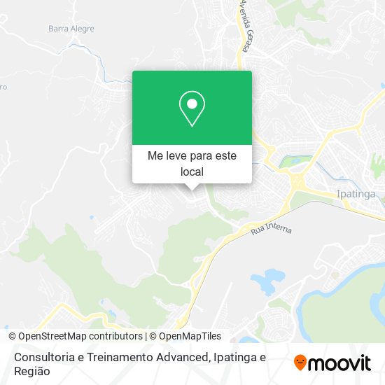 Consultoria e Treinamento Advanced mapa