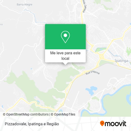 Pizzadovale mapa