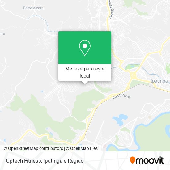 Uptech Fitness mapa