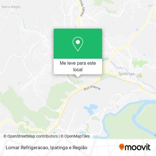 Lomar Refrigeracao mapa