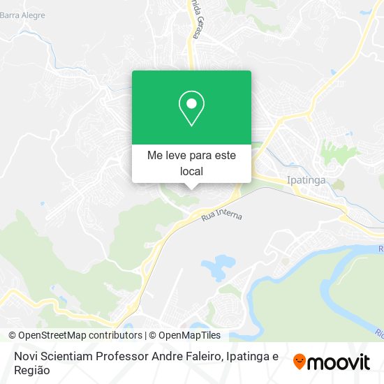 Novi Scientiam Professor Andre Faleiro mapa