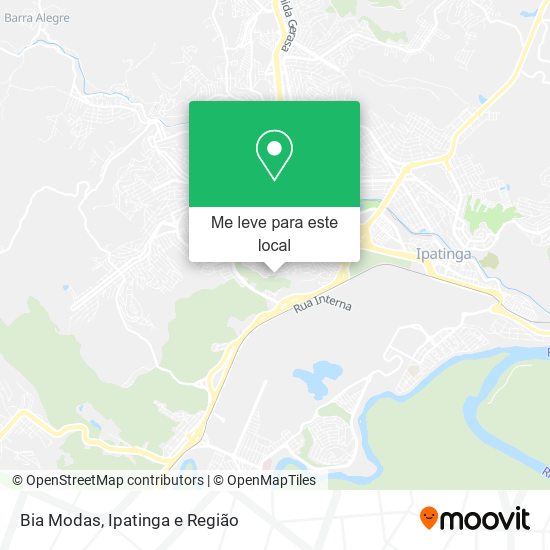 Bia Modas mapa