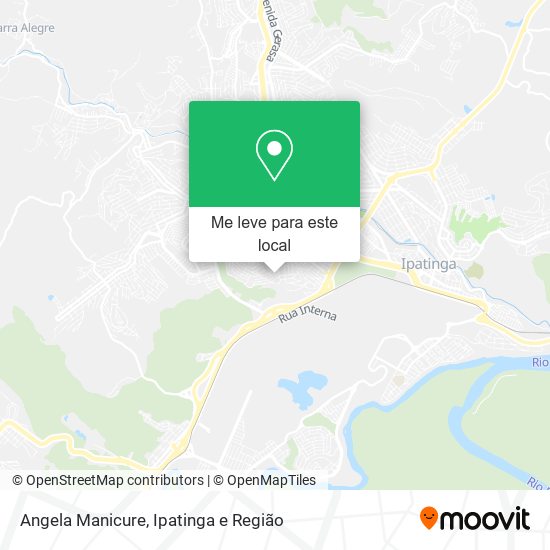 Angela Manicure mapa