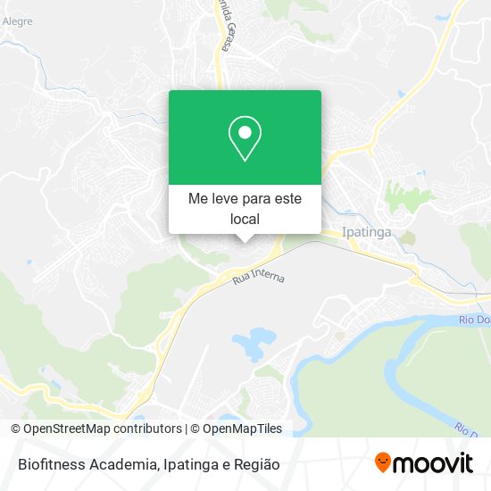 Biofitness Academia mapa