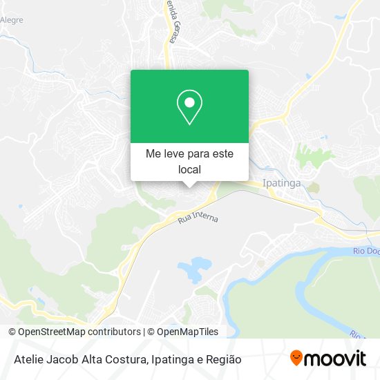 Atelie Jacob Alta Costura mapa