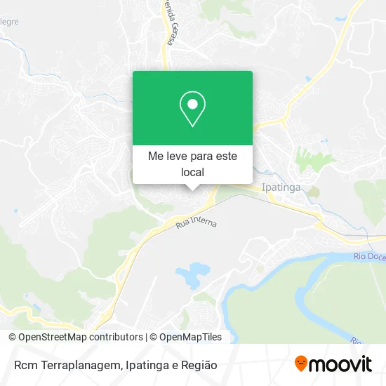 Rcm Terraplanagem mapa