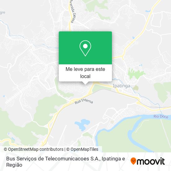 Bus Serviços de Telecomunicacoes S.A. mapa