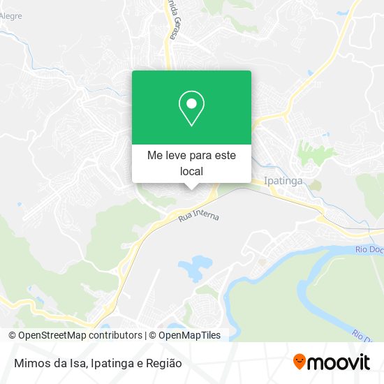 Mimos da Isa mapa