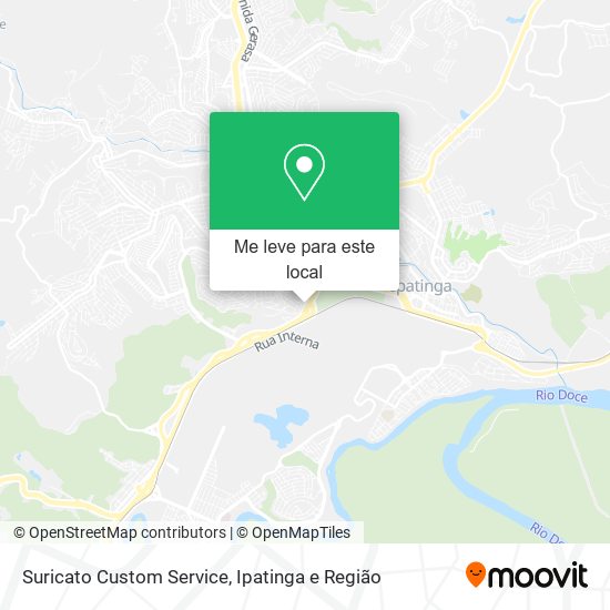 Suricato Custom Service mapa