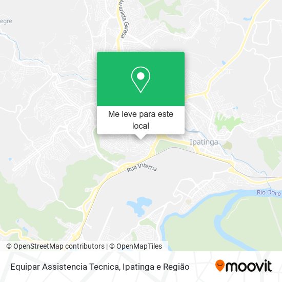 Equipar Assistencia Tecnica mapa