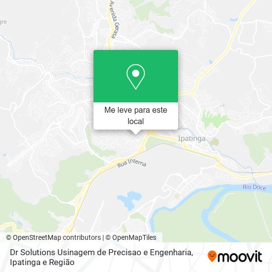 Dr Solutions Usinagem de Precisao e Engenharia mapa