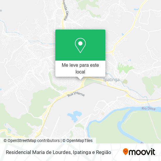 Residencial Maria de Lourdes mapa