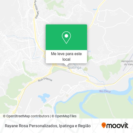 Rayane Rosa Personalizados mapa