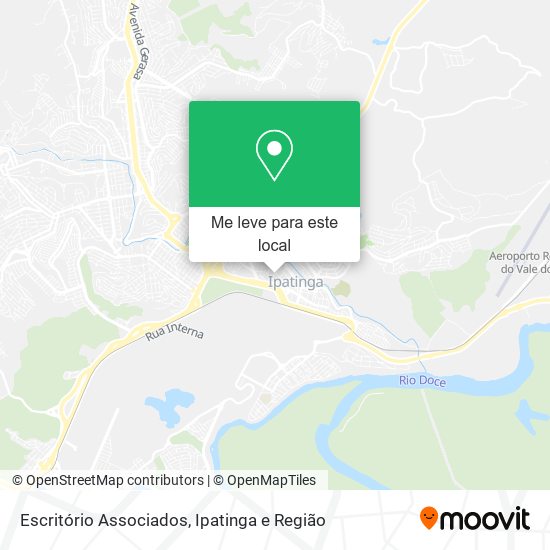 Escritório Associados mapa