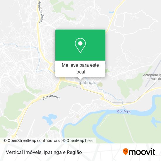 Vertical Imóveis mapa