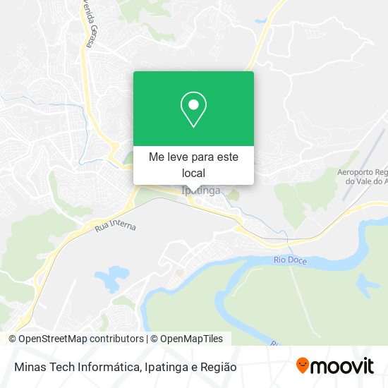 Minas Tech Informática mapa