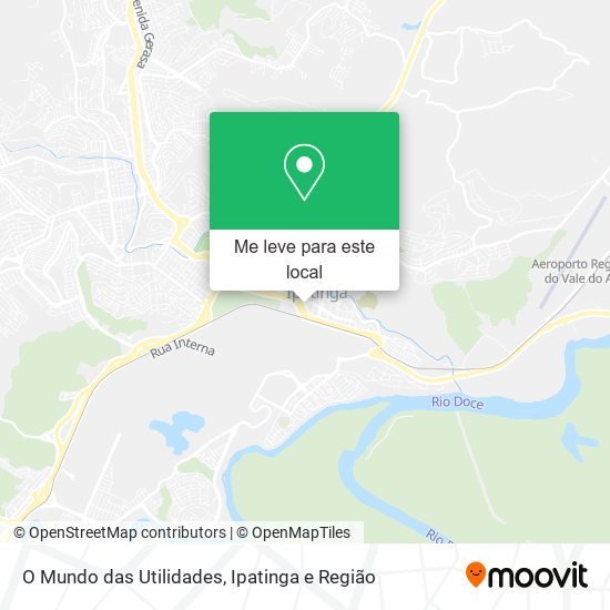 O Mundo das Utilidades mapa