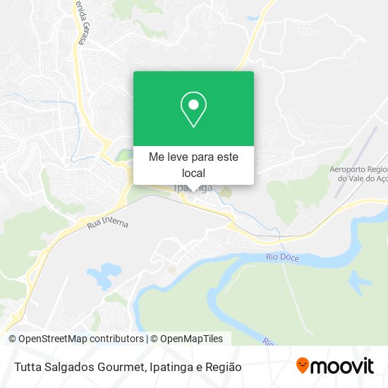 Tutta Salgados Gourmet mapa