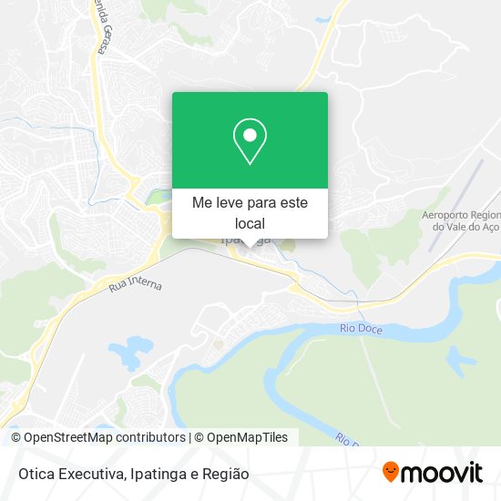 Otica Executiva mapa