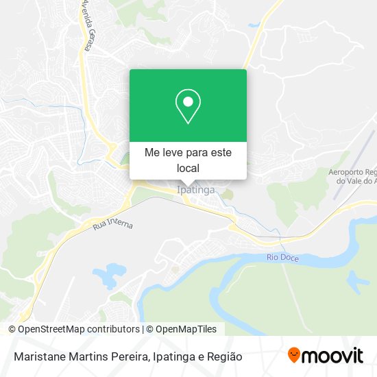 Maristane Martins Pereira mapa