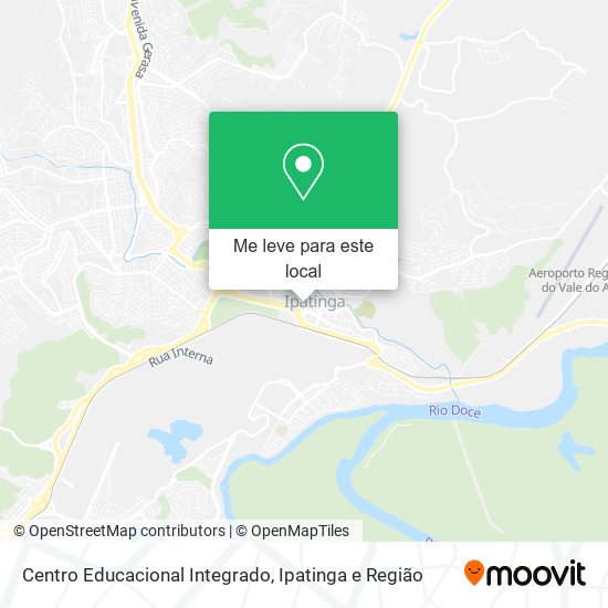 Centro Educacional Integrado mapa