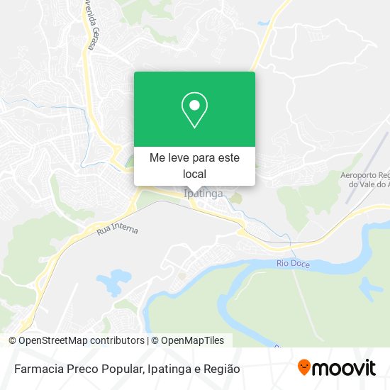 Farmacia Preco Popular mapa