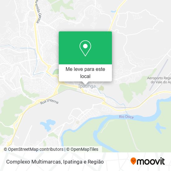 Complexo Multimarcas mapa