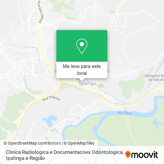 Clinica Radiologica e Documentacoes Odontologica mapa