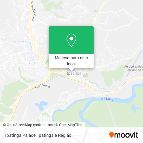 Ipatinga Palace mapa