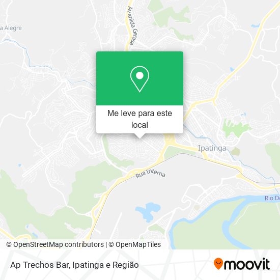 Ap Trechos Bar mapa