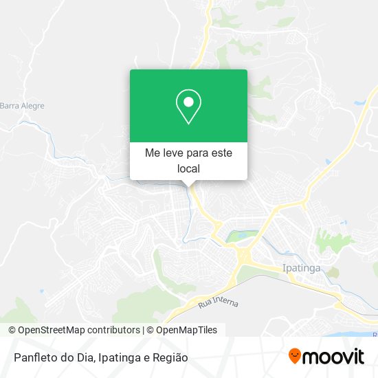 Panfleto do Dia mapa