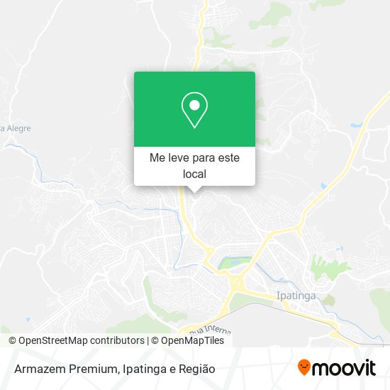 Armazem Premium mapa