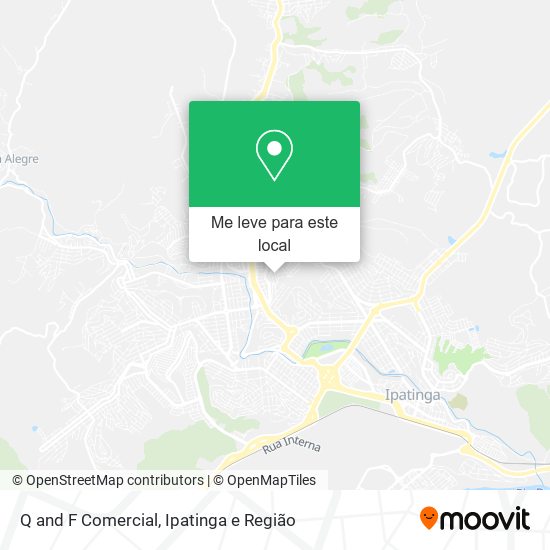 Q and F Comercial mapa