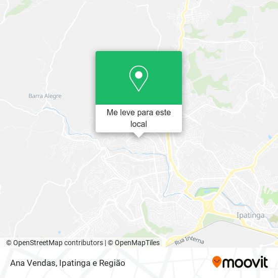 Ana Vendas mapa