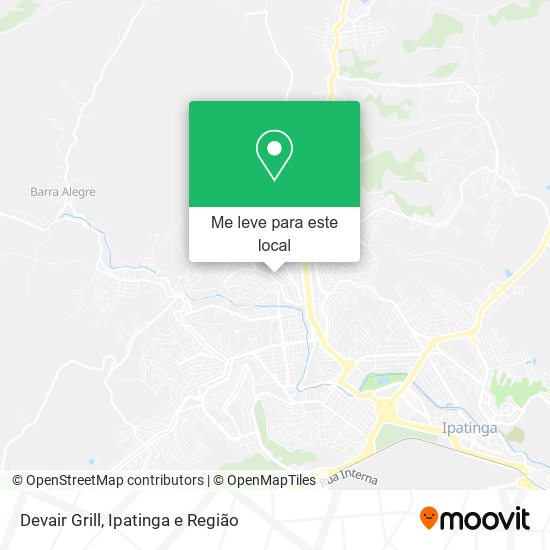 Devair Grill mapa