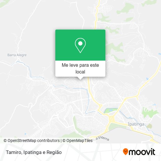 Tamiro mapa