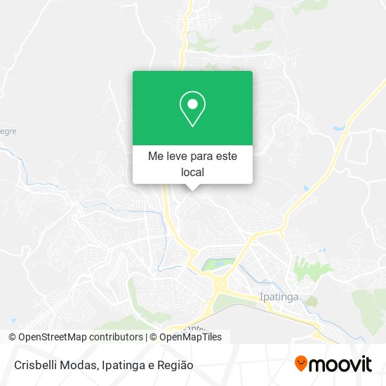 Crisbelli Modas mapa