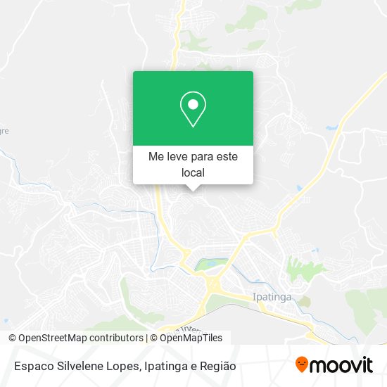 Espaco Silvelene Lopes mapa