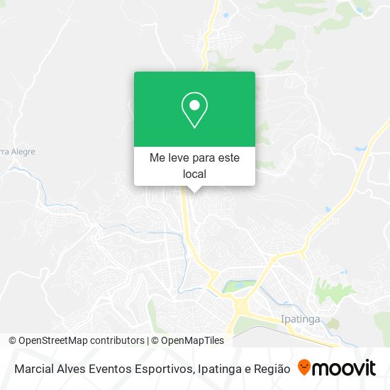 Marcial Alves Eventos Esportivos mapa