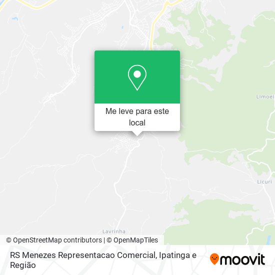 RS Menezes Representacao Comercial mapa