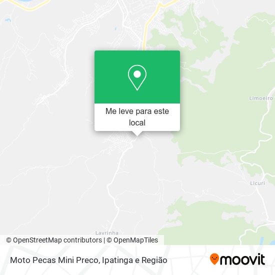 Moto Pecas Mini Preco mapa