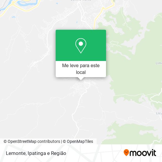 Lemonte mapa