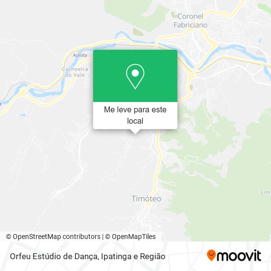 Orfeu Estúdio de Dança mapa